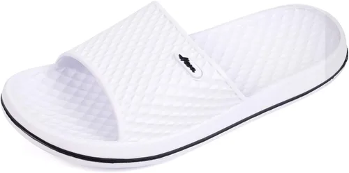 Vista 33 de FUNKYMONKEY - Sandalias de baño para mujer, sandalias para el interior del hogar, playa, antideslizantes