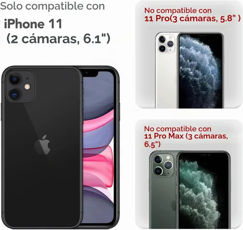 Vista 9 de Funda magnética de silicona para iPhone 11, compatible con MagSafe, protección completa de la cámara, protector de pantalla, delgada, a prueba