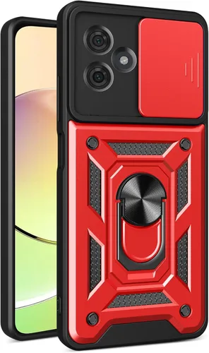 Vista 159 de Compatible con Tecno Pova Neo 2 Bracket Shell, con cubierta deslizante para lente de cámara compatible con Tecno Pova Neo 2 LG6n Case Negro
