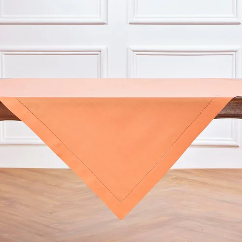 Vista 68 de Solino Home Mantel de lino blanco de 52 x 52 pulgadas, mantel cuadrado de lino 100% puro, con dobladillo clásico, lavable a máquina para verano