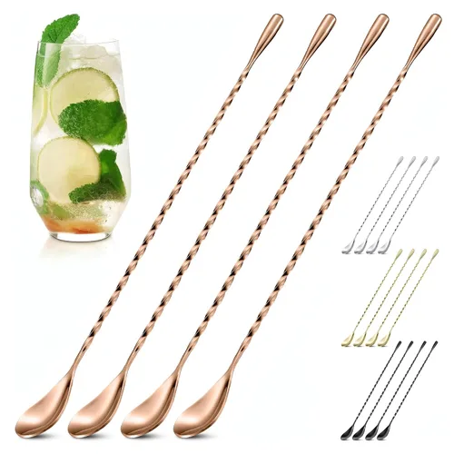 Vista 11 de 20 cucharadas pequeñas para botes – Mini cucharadas para dulces, 5.8 pulgadas de longitud de acero inoxidable pequeñas cucharas de alimentos