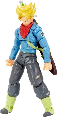 Vista 4 de Bandai America - Figura de acción Dragon Ball Evolve 5 Super Saiyan Trunks