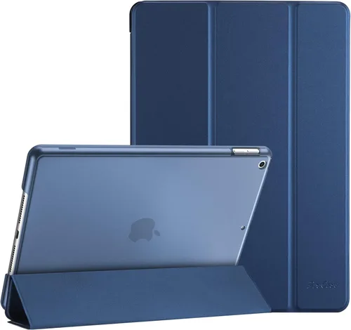 Vista 8 de ProCase Funda para iPad de 9ª/8ª/7ª generación de 10.2 pulgadas (versión 2021/2020/2019), funda 10.2 iPad de 9ª/8ª/7ª generación, funda inteligente