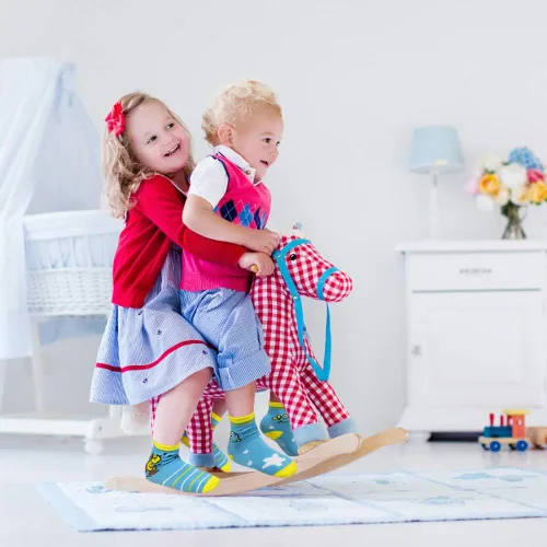 Vista 3 de Tphon 12 pares de calcetines antideslizantes con agarre en la parte inferior antideslizante, de algodón antideslizante para niños, niñas, niños