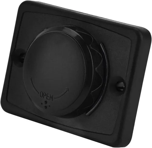 Vista 2 de POCREATION Prise USB Encastrable USB .1A Car Dual Negro Abs USB Puerto Enchufe 12V Led Super Fast Undersized Metal Adaptador Encendedor CC, Prise