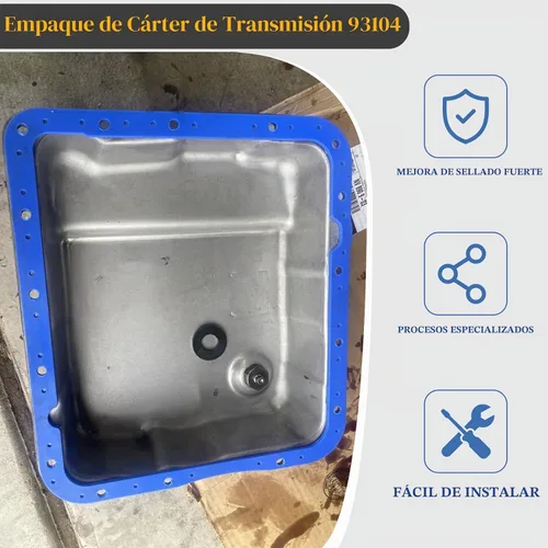 Vista 3 de 93104 Junta de cárter de aceite de transmisión compatible con Moroso 4L60E, 700R4
