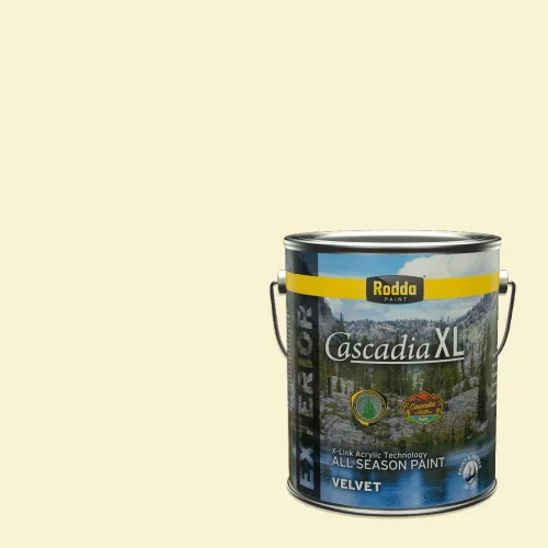 Vista 106 de Rodda Paint CASCADIA XL Pintura e imprimación satinada exterior en uno, cuarto de galón, otoño niño