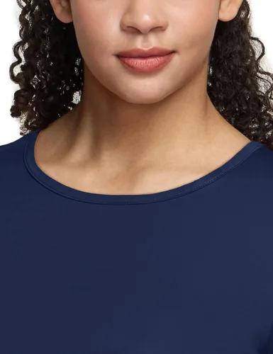 Vista 4 de ATHLIO Camiseta deportiva de compresión para mujer, ajuste fresco y seco, manga larga, para entrenamiento, gimnasio, yoga