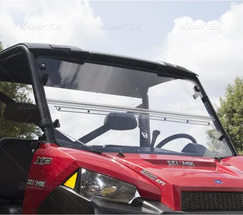 Vista 2 de Seizmik Parabrisas Versa-Fold - Compatible con: Polaris Ranger 1000 XP Crew EPS 2017-2018