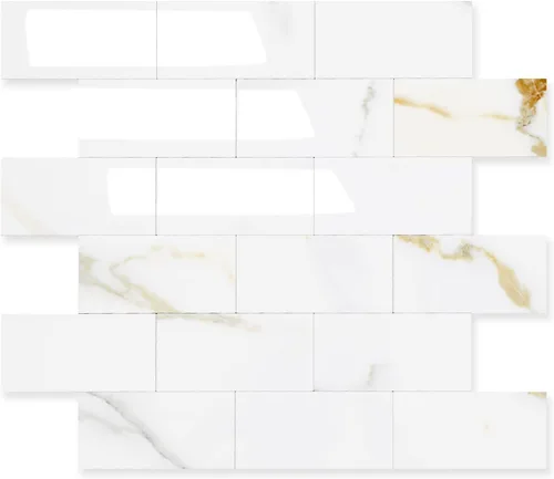 Vista 23 de 1 paquete de azulejo autoadhesivo para salpicadero de 12"x12" de PVC para pared, azulejo autoadhesivo para salpicadero de cocina, azulejo de baño