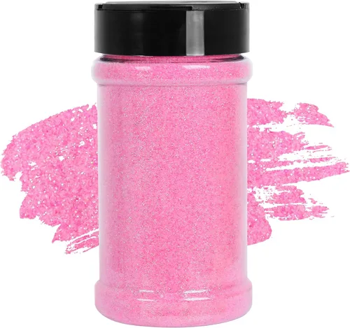Vista 45 de Purpurina negra ultrafina, 16 onzas (1 libra), purpurina fina para manualidades de resina, uñas, vasos, slime, cosméticos y decoración de festivales