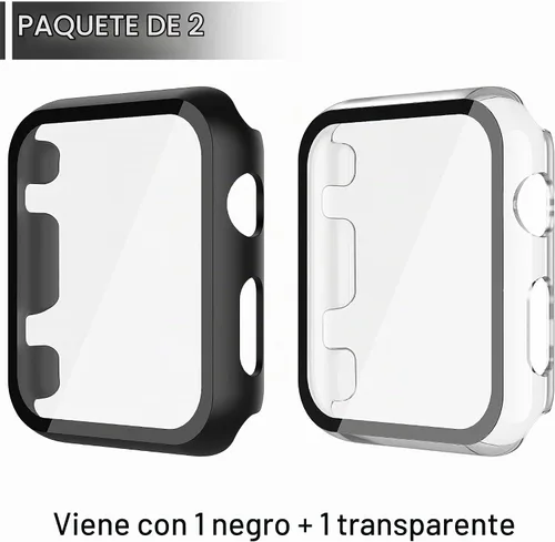 Vista 2 de Misxi Funda con protector de pantalla para Apple Watch Series 3/2 de 1.496