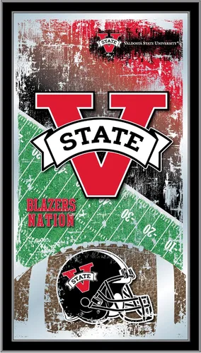 Vista 38 de Espejo de fútbol Appalachian State de 15" x 26" por Holland Bar Stool Company Appalachian State University
