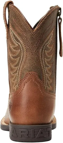 Vista 2 de ARIAT Botas unisex Amos Western para niños