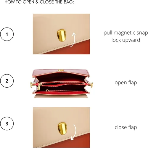 Vista 6 de Scarleton Bolso de mano dorado con asa superior para mujer, bolso de hombro cruzado, piel sintética, sólido, adulto