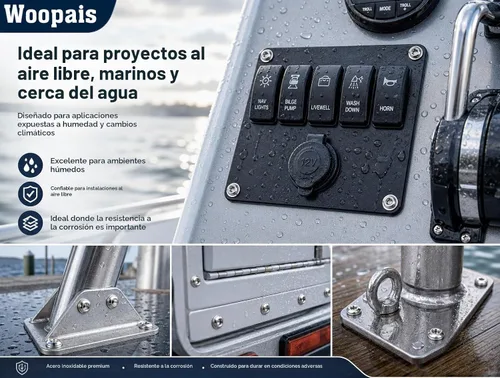 Vista 7 de Tuercas de remache de acero inoxidable 1/4-20 y pernos de cabeza de botón de 1