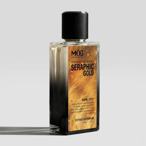 Vista 7 de Seraphic Gold - Perfume unisex Extrait de perfume picante cálido para mujeres y hombres, de larga duración