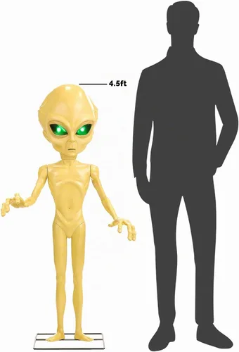 Vista 9 de Disfraces divertidos 4.5FT Alien Outer Space Animatronic
