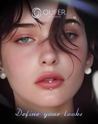 Vista 7 de OUFER 3 piezas de joyería para piercing de rook, piercings de plástico para cirugía, joyería de piercing de cejas transparente, anillos de ceja