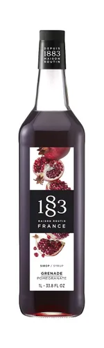 Vista 26 de 1883 Jarabe de Amaretto para bebidas, fabricado en Francia, botella de plástico de 1 litro