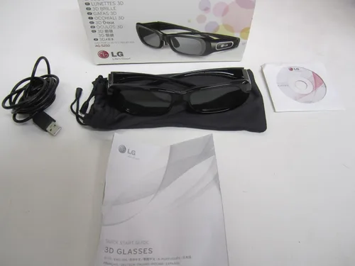 Vista 2 de LG AG-S250 Gafas de obturador activo 3D para televisores HD de plasma LG 3D 2011