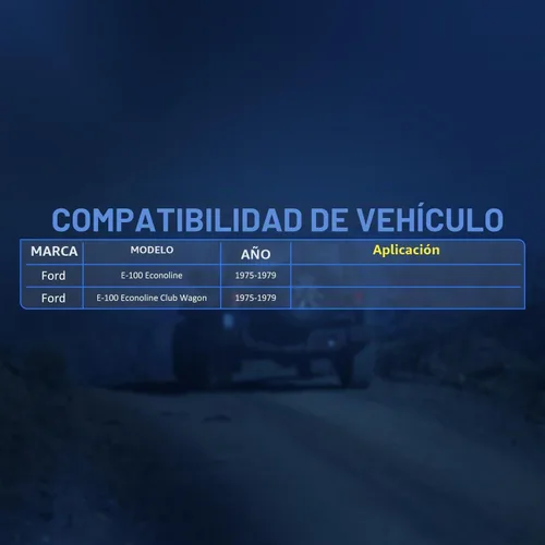 Vista 2 de MAXFAVOR 6 unidades de cojinete de rueda delantera y conjunto de cubo para Ford E-100 Econoline/E-100 Econoline Club Wagon 1975 1976 1977 1978 1979