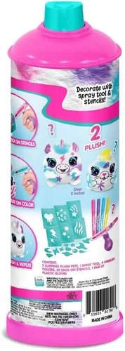 Vista 8 de Canal Toys Personaliza el paquete de 2 mini misterios de peluche de aerógrafo. ¿Qué 2 peluches obtendrás? Decora, lava, repite. Personaliza tus