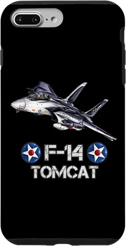 Vista 12 de Vintage F-14 Tomcat Fighter Jet Aviación Militar Estuche de Regalo para iPhone 17