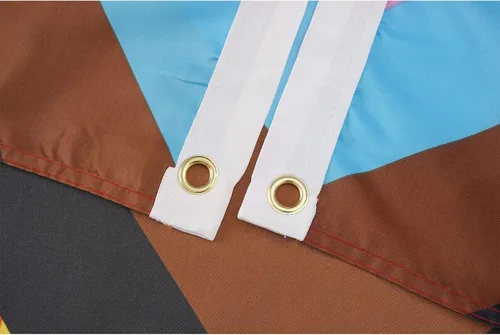 Vista 4 de Homissor Bandera del orgullo de 10 x 15 pulgadas, banderas gay para exteriores, gran arco iris, LGBT, comunidad lesbiana, transgénero, bandera