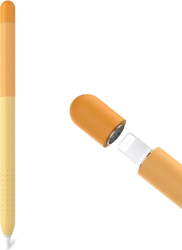 Vista 10 de Delidigi Funda de silicona para Apple Pencil de 1ª generación, cubierta de Verde profundo