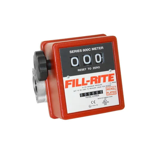 Vista 3 de Medidor de flujo, 50 PSI, 20 GPM, 1 en., Mecánico