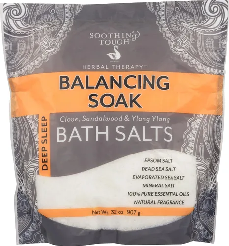 Vista 3 de Soothing Touch Balancing Soak - Bolsa de sales de baño, clavo, 8 onzas