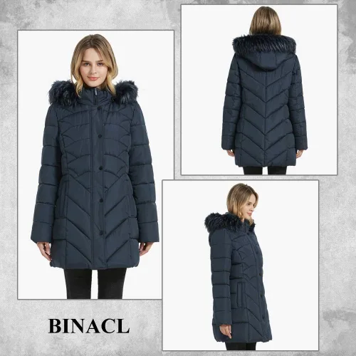 Vista 3 de BINACL - Chaqueta de invierno para mujer (7 colores, XS-XL)