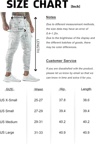 Vista 3 de KIAYKL Pantalones deportivos de gimnasio para hombre, pantalones deportivos de entrenamiento ajustados con bolsillos con cremallera