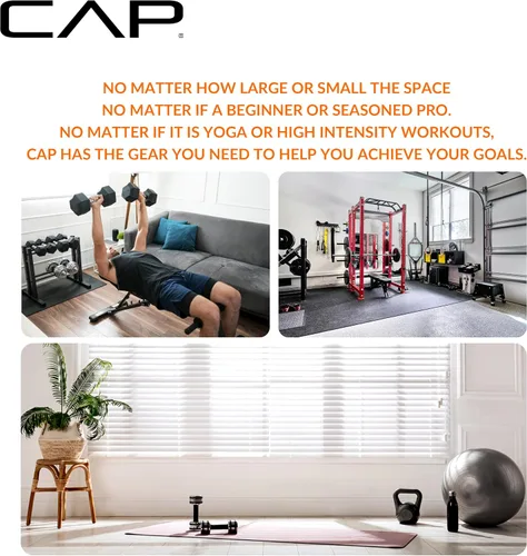 Vista 12 de CAP Barbell Weight Plate Rack for 1-Inch Weight Plates