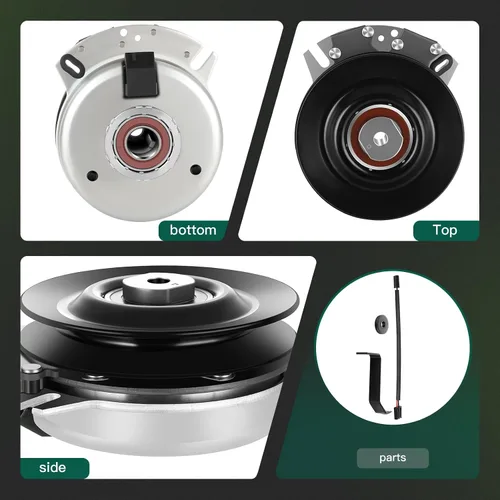 Vista 2 de ACEBRI PTO embrague apto para John Deere Scotts: GY20878 GY20108 L120 L30 LA130 LA140 D140 D150 D160 D170, para Warner: 5219-20 5219-73 5219-722