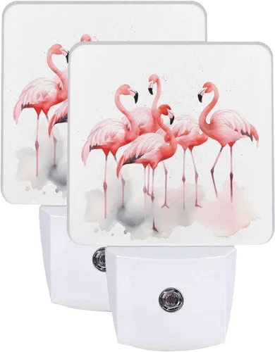 Vista 13 de Paquete de 2 luces LED de Navidad con gnomo de nieve, luces nocturnas de emergencia con sensor automático, juego de 2 para dormitorio, baño