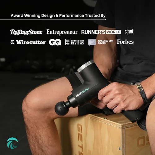 Vista 6 de Ekrin Athletics Pistola de masaje Kestrel: precisión mejorada y comodidad para una recuperación muscular superior y bienestar Alivia los músculos