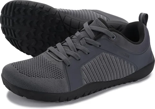 Vista 10 de WHITIN Men's Wide Barefoot Trail-Running Shoes W51 W51 All Black