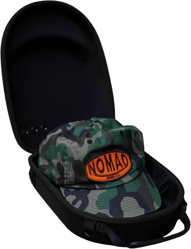 Vista 3 de Onyx - Estuche de viaje para sombrero incluye 2 correas para mochila, Negro -, Negro