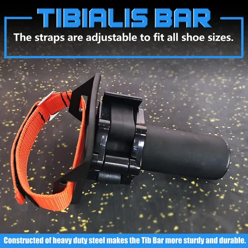 Vista 3 de BLUSLM Tib Bar para entrenamiento de fuerza de piernas, equipo de ejercicio muscular bíceps femoral Tibia Dorsi Máquina de pantorrilla, Tibialis Bar