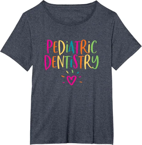Vista 59 de Pediatric Dentistry - Camiseta de manga corta para dentista