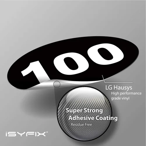 Vista 3 de iSYFIX Calcomanías negras de números consecutivos – 1 a 100, 1 pulgada, 1 juego – Vinilo autoadhesivo de alta calidad, ideal para inventario