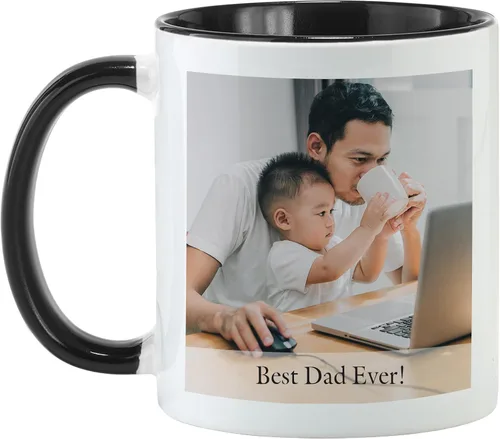 Vista 16 de Let's Make Memories Taza con foto personalizada, taza de café personalizada, tu foto, para cualquier ocasión, cumpleaños, para él, para ella