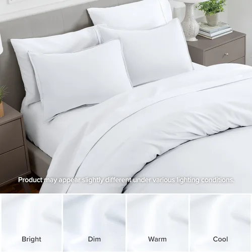 Vista 9 de Bare Home Juego de 2 fundas de almohada King – Juego de 2 – microfibra ultrasuave 1800 premium – Doble cepillado – Resistente a las manchas y a
