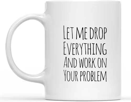 Vista 106 de Taza inspiradora y sarcasmo con texto en inglés "A Truly Great Doctor is Hard to Fond", regalos inspiradores y sarcasmo para hombres y mujeres