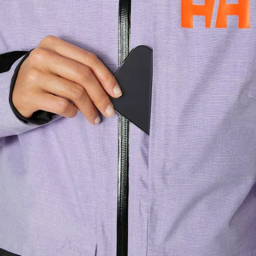 Vista 4 de Helly-Hansen Powderqueen 3.0 - Chaqueta de esquí impermeable para mujer