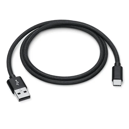 Vista 13 de [Paquete de 2 unidades de 1 m Certificado MFi] Cable USB C tejido CarPlay para cargador Apple iPhone 17 Pro Max, cable USB A a USB-C duradero