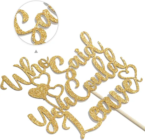 Vista 7 de Decoración para tartas con texto en inglés "Who Said You Could Leave - We Will Miss You", decoración de graduación, jubilación, despedida