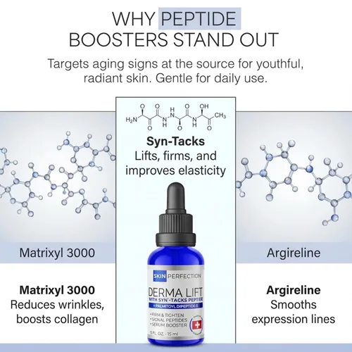 Vista 8 de Syn Tacks Palmitoyl Dipeptide 5 Levantamientos Anti-Envejecimiento Reafirmante Péptido Loción Hacer Diy Suero Booster Original Suppleness Youthful
